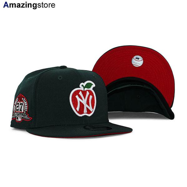 ニューエラ キャップ 9FIFTY ニューヨーク ヤンキース MLB 27TH WORLD SERIES CHAMPIONSHIPS RED BOTTOM SNAPBACK CAP GREEN NEW ERA NEW YORK YANKEES