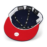 ニューエラ キャップ 59FIFTY シンシナティ レッズ  MLB 150TH ANNIVERSARY RED BOTTOM FITTED CAP NAVY  NEW ERA CINCINNATI REDS