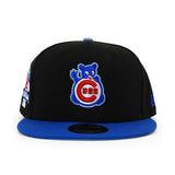 ニューエラ キャップ 9FIFTY シカゴ カブス  MLB 1990 ALL STAR GAME SKY BLUE BOTTOM SNAPBACK CAP BLACK-RYL BLUE  NEW ERA CHICAGO CUBS