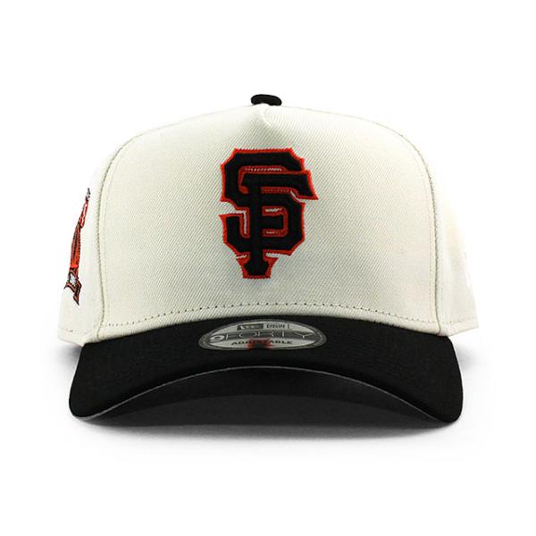 ニューエラ キャップ 9FORTY サンフランシスコ ジャイアンツ MLB 50TH ANNIVERSARY GREY BOTTOM A-FRAME SNAPBACK CAP CREAM NEW ERA SAN FRANCISCO GIANTS