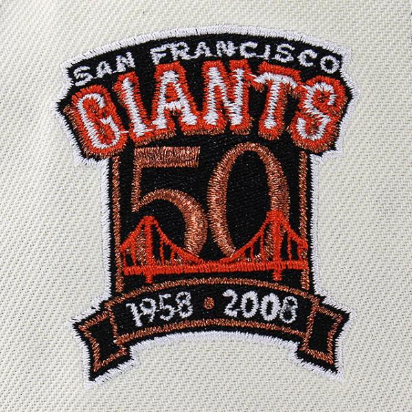 ニューエラ キャップ 9FORTY サンフランシスコ ジャイアンツ MLB 50TH ANNIVERSARY GREY BOTTOM A-FRAME SNAPBACK CAP CREAM NEW ERA SAN FRANCISCO GIANTS