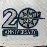 ニューエラ キャップ 9FORTY シアトル マリナーズ MLB 20TH ANNIVERSARY GREY BOTTOM A-FRAME SNAPBACK CAP CREAM NEW ERA SEATTLE MARINERS