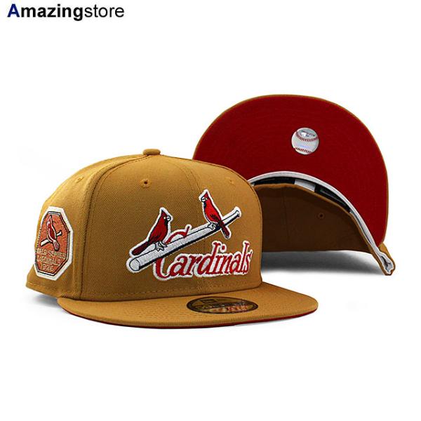 ニューエラ キャップ 59FIFTY セントルイス カージナルス MLB 1926 WORLD SERIES RED BOTTOM FITT –  Amazingstore