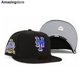 ニューエラ キャップ 59FIFTY ニューヨーク メッツ MLB 40TH ANNIVERSARY GREY BOTTOM CAP BLACK NEW ERA NEW YORK METS 帽子