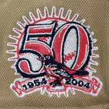 ニューエラ キャップ 59FIFTY ボルチモア オリオールズ MLB 50TH ANNIVERSARY LAVA RED BOTTOM FITTED CAP TAN NAVY NEW ERA BALTIMORE ORIOLES