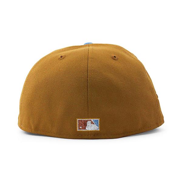 ニューエラ キャップ 59FIFTY トロント ブルージェイズ  MLB 1991 ALL STAR GAME GREY BOTTOM FITTED CAP BEIGE-LT BLUE  NEW ERA TORONTO BLUE JAYS