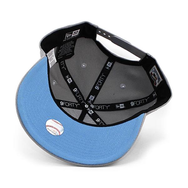 ニューエラ キャップ 9FORTY ロサンゼルス ドジャース MLB 40TH ANNIVERSARY LT BLUE BOTTOM –  Amazingstore