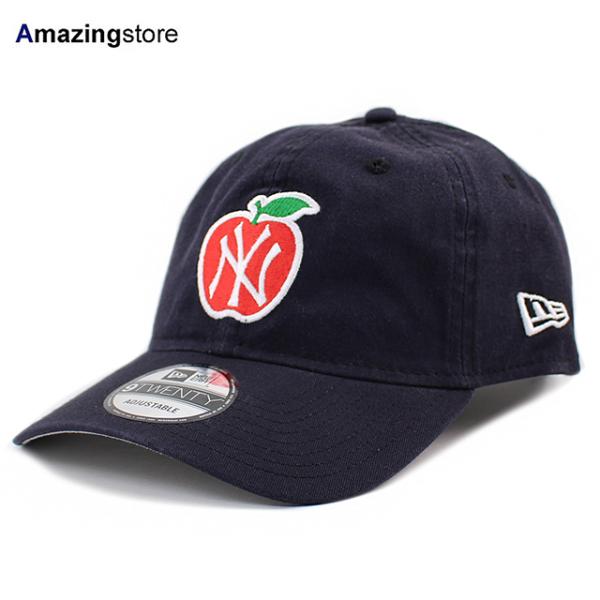 ニューエラ キャップ 9TWENTY ニューヨーク ヤンキース MLB BIG APPLE STRAPBACK CAP NAVY NEW ERA NEW YORK YANKEES