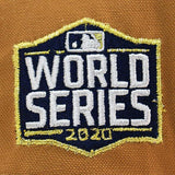 ニューエラ キャップ 9FORTY ロサンゼルス ドジャース MLB 2020 WORLD SERIES BROWN BOTTOM A-FRAME SNAPBACK CAP BEIGE NEW ERA LOS ANGELES DODGERS