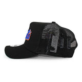 EU限定 ニューエラ 9FORTY メッシュキャップ ニューヨーク メッツ MLB 40TH ANNIVERSARY A-FRAME TRUCKER MESH CAP BLACK NEW ERA NEW YORK METS