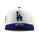 ニューエラ キャップ 9FORTY ロサンゼルス ドジャース MLB 100TH GREY BOTTOM A-FRAME SNAPBACK CAP CREAM