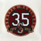ニューエラ キャップ 9FORTY シアトル マリナーズ MLB 35TH ANNIVERSARY GREY BOTTOM A-FRAME SNAPBACK CAP CERAM