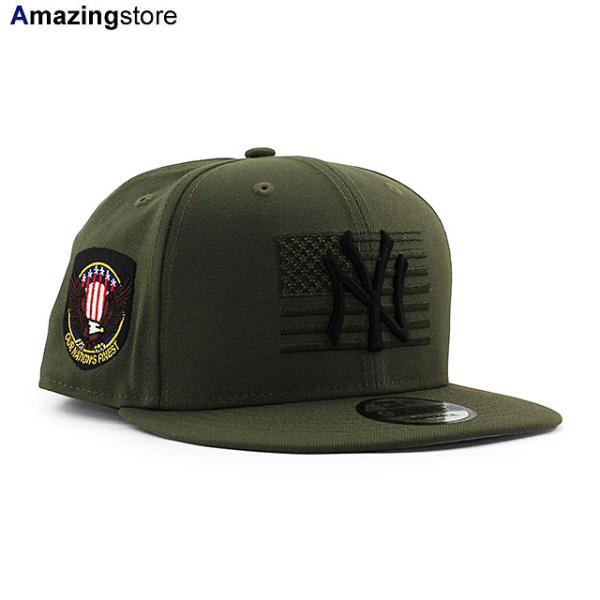 ニューエラ キャップ 9FIFTY ニューヨーク ヤンキース 2023 MLB ARMED FORCES STARS N STRIPES SNAPBACK CAP OLIVE NEW ERA NEW YORK YANKEES