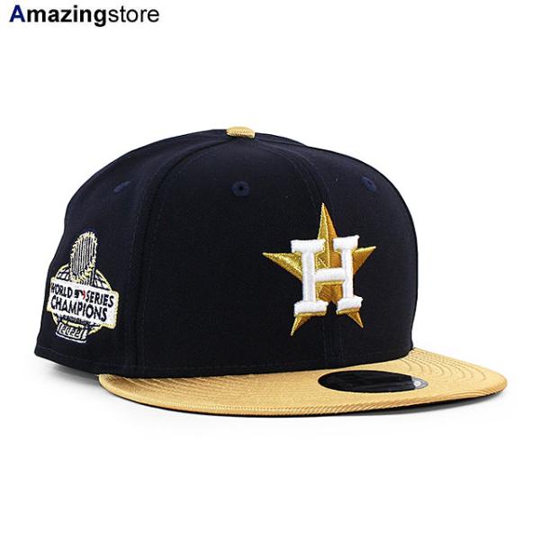ニューエラ キャップ 9FIFTY スナップバック ヒューストン アストロズ MLB 2023 GOLD COLLECTION SNAPBACK CAP NAVY NEW ERA HOUSTON ASTROS