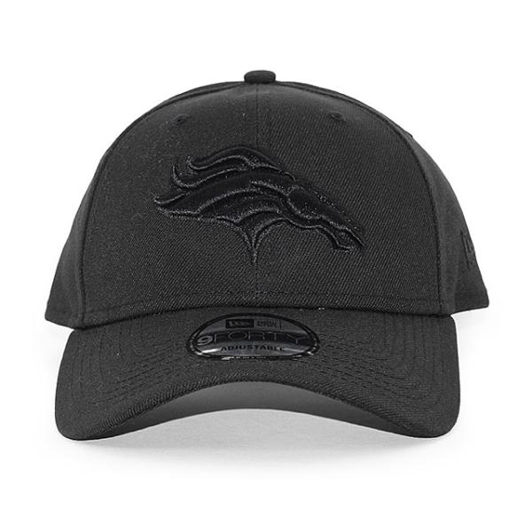 EU AU限定モデル ニューエラ キャップ 9FORTY デンバー ブロンコス  NFL SNAPBACK CAP BLACKOUT  NEW ERA DENVER BRONCOS