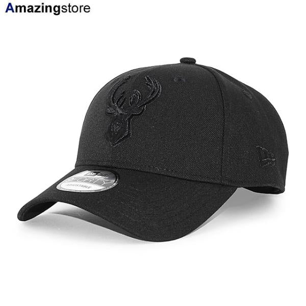 EU AU限定モデル ニューエラ キャップ 9FORTY ミルウォーキー バックス NBA SNAPBACK CAP BLACKOUT –  Amazingstore