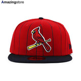 ニューエラ キャップ 9FIFTY セントルイス カージナルス MLB VINTAGE STRIPE SNAPBACK CAP RED NAVY NEW ERA ST.LOUIS CARDINALS