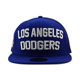 ニューエラ キャップ 9FIFTY ロサンゼルス ドジャース MLB 1988 WORLD SERIES TRUCKER MESH CAP ROYAL BLUE LOS ANGELES DODGERS