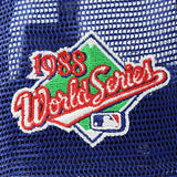 ニューエラ キャップ 9FIFTY ロサンゼルス ドジャース MLB 1988 WORLD SERIES TRUCKER MESH CAP ROYAL BLUE LOS ANGELES DODGERS
