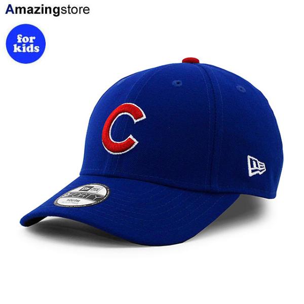 子供用 ニューエラ キャップ 9FORTY シカゴ カブス YOUTH MLB THE LEAGUE ADJUSTABLE CAP BLUE