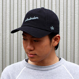 アメリカンニードル キャップ アムステルダム BALLPARK BOARD SHORTS STRAPBACK CAP BLACK