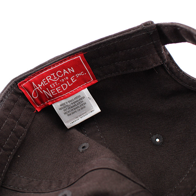 アメリカンニードル キャップ カリフォルニア BALLPARK CALIFORNIA STRAPBACK CAP BLACK