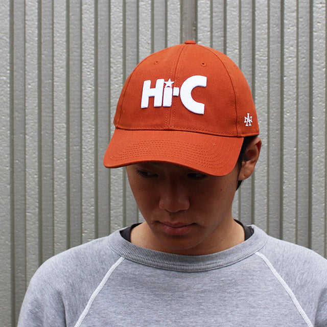 アメリカンニードル キャップ HI-C BALLPARK STRAPBACK CAP DEEP ORANGE