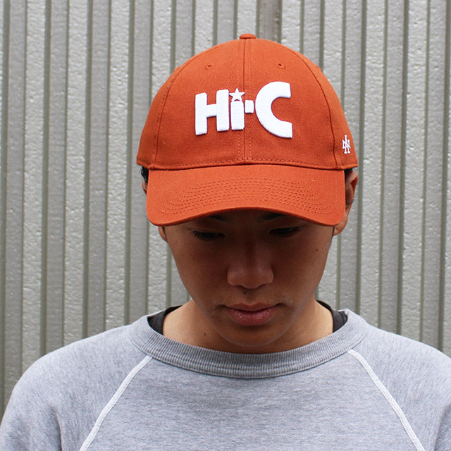 アメリカンニードル キャップ HI-C BALLPARK STRAPBACK CAP DEEP ORANGE