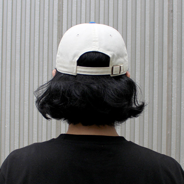 アメリカンニードル キャップ ロサンゼルス エンゼルス ARCHIVE STRAPBACK CAP IVORY-ROYAL BLUE