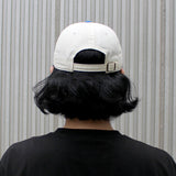 アメリカンニードル キャップ ロサンゼルス エンゼルス ARCHIVE STRAPBACK CAP IVORY-ROYAL BLUE