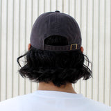 アメリカンニードル キャップ ニューヨーク ブラックヤンキース ARCHIVE STRAPBACK CAP NAVY
