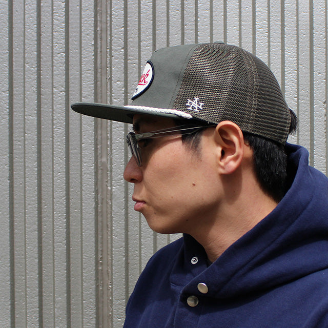 アメリカンニードル キャップ マックトラックス MAC TRUCKS TRUCKER MESH CAP OLIVE