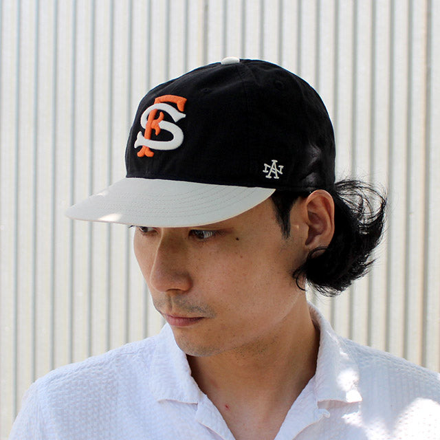 美品♬刻印あり キャップ アメリカンニードル キャップ サンフランシスコ シールズ LINE OUT