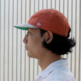 アメリカンニードル キャップ サンフランシスコ シールズ LINE OUT STRAPBACK CAP ORANGE-GREY