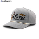 アメリカンニードル キャップ シボレー CANVAS CAPPY TRUCKER SNAPBACK CAP GRAY