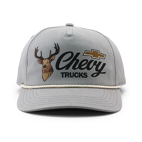 アメリカンニードル キャップ シボレー CANVAS CAPPY TRUCKER SNAPBACK CAP GRAY