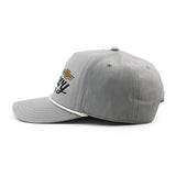 アメリカンニードル キャップ シボレー CANVAS CAPPY TRUCKER SNAPBACK CAP GRAY