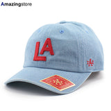 アメリカンニードル キャップ ロサンゼルス エンゼルス BALLPARK STRAPBACK CAP LIGHT DENIM