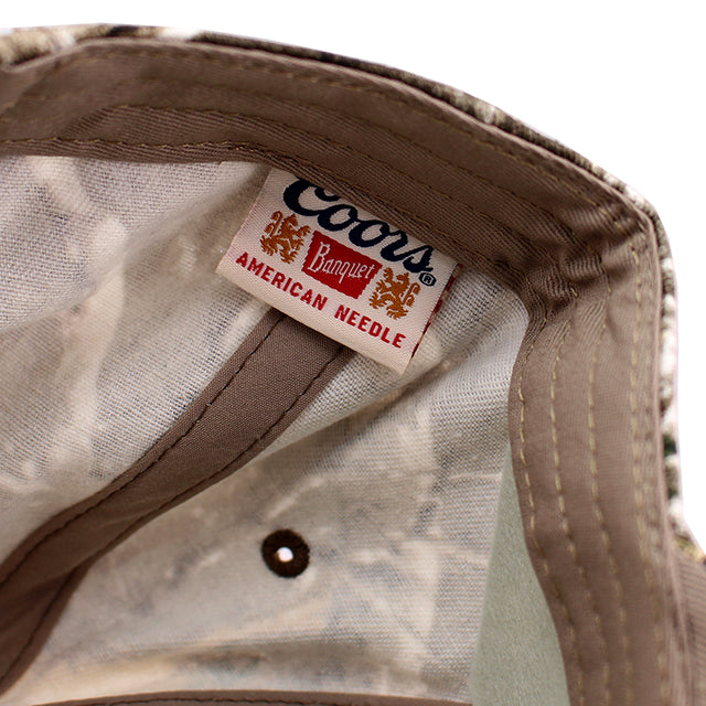アメリカンニードル キャップ クアーズ ROSCOE STRAPBACK CAP REALTREE CAMO