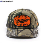 アメリカンニードル キャップ ミラー ハイライフ ROSCOE STRAPBACK CAP REALTREE CAMO