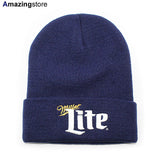 アメリカンニードル ミラー ライト ニットビーニー MILLER LITE CUFFED KNIT BEANIE NAVY