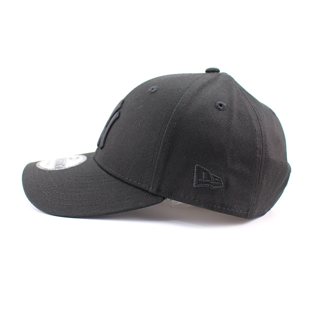 ニューエラ キャップ 9FORTY ニューヨーク ヤンキース MLB STRAPBACK CAP BLACK ON BLACK