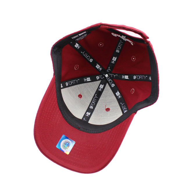 ニューエラ キャップ 9FORTY スタンフォード カージナル NCAA THE LEAGUE ADJUSTABLE CAP CRIMSON