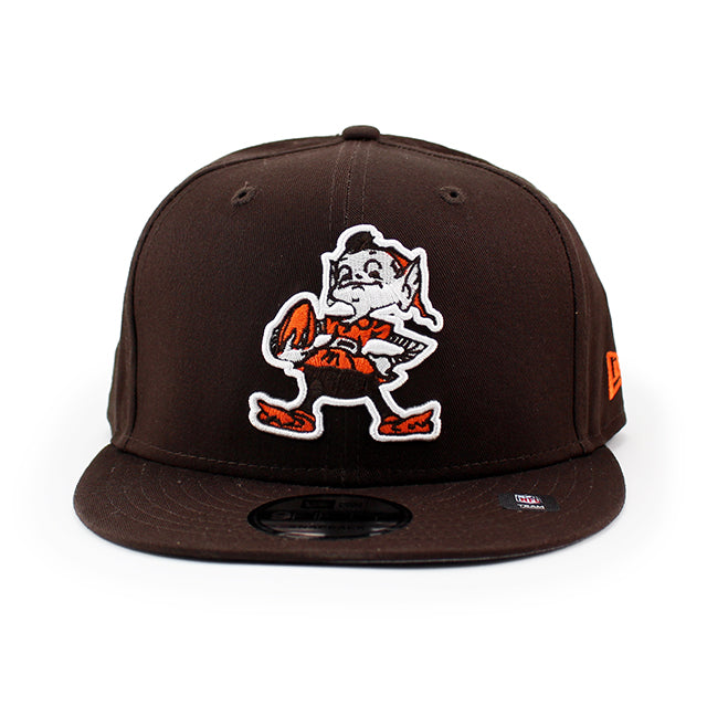 ニューエラ キャップ 9FIFTY クリーブランド ブラウンズ NFL TEAM BASIC SNAPBACK CAP BROWN NEW ERA CLEVELAND BROWNS