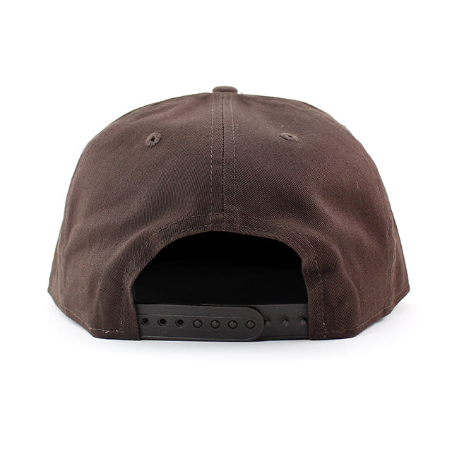 ニューエラ キャップ 9FIFTY クリーブランド ブラウンズ NFL TEAM BASIC SNAPBACK CAP BROWN