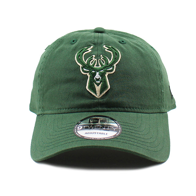 ニューエラ キャップ 9TWENTY ストラップバック ミルウォーキー バックス NBA CORE CLASSIC CAP GREEN