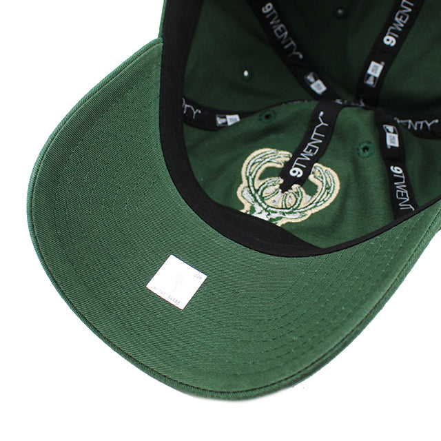 ニューエラ キャップ 9TWENTY ストラップバック ミルウォーキー バックス NBA CORE CLASSIC CAP GREEN