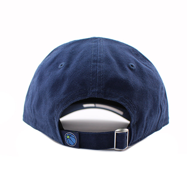 ニューエラ キャップ 9TWENTY ストラップバック ミネソタ ティンバーウルブズ NBA CORE CLASSIC CAP NAVY