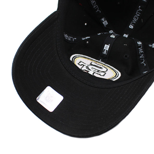 ニューエラ キャップ 9TWENTY ストラップバック サンフランシスコ 49ERS NFL CORE CLASSIC CAP BLACK