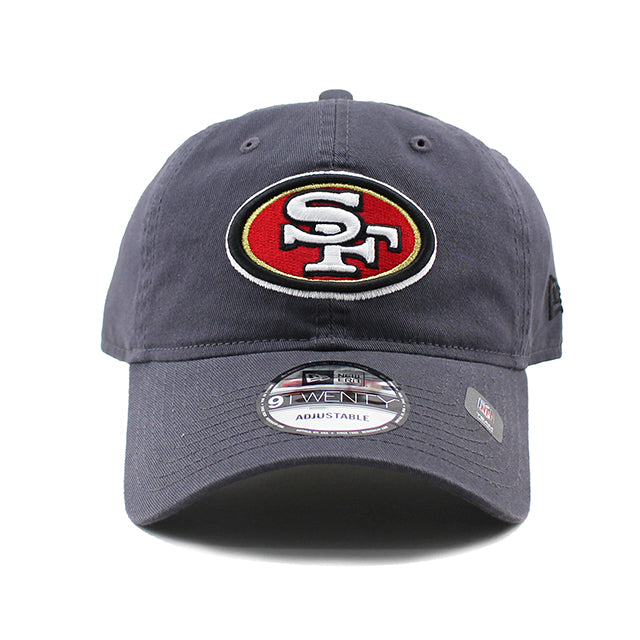 ニューエラ キャップ 9TWENTY ストラップバック サンフランシスコ 49ERS NFL CORE CLASSIC CAP GRAPHITE